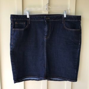 Old Navy Denim Pencil Skirt